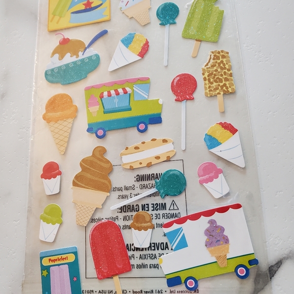 Scrapbook Stickers Lot Vacation, Get Away Summer Time - Picture 9 of 16